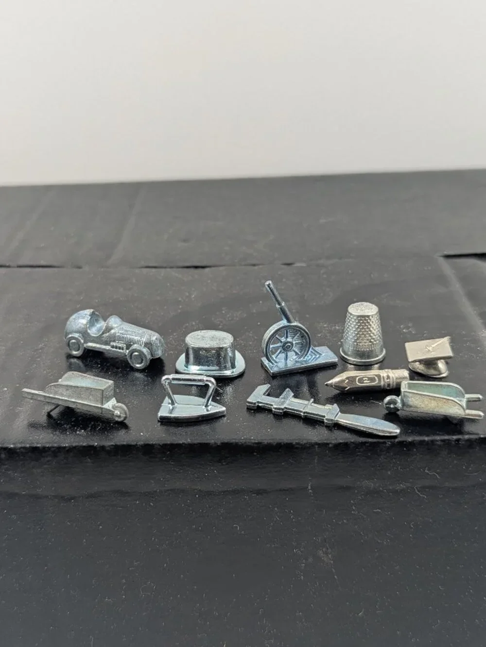 Lot of 10 monopoly game replacement pieces including the Pencil!